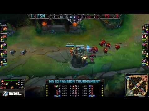 ♠ SEASON 5 ♠ || Final Five vs Team Fusion Gaming Game 4 Round 1 NA LCS Tournament  F5 vs FSN