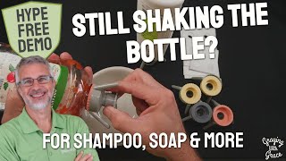 Stop Wasting Product - Flip Bottles to Drain Every Drop