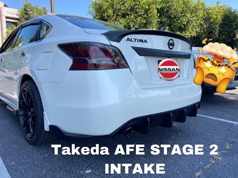 aFe Takeda Stage-2 Cold Air Intake install