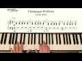 Piano Playalong CHAMPAGNE PROBLEMS by Taylor Swift with Sheet Music