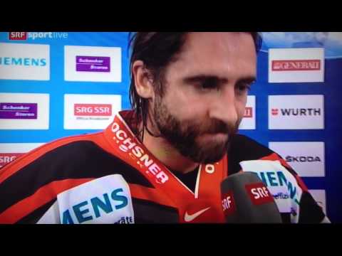Spengler Cup 2012: Maxime Talbot First Intermission Interview | Fribourg-Gotteron vs Salavat Ufa