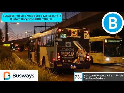 Busways: Volvo B7RLE Euro 5 (ZF EcoLife) / Custom Coaches CB80, 2360 ST