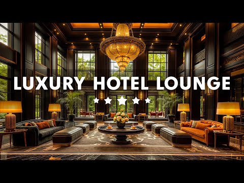 Luxury Hotel Lounge Music - Tender Jazz Saxophone & Relaxing Background Music for Stress Relief