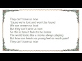 Kill Hannah - They Can't Save Us Now Lyrics