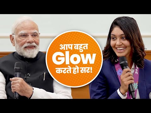 “Sir, what’s your skincare routine?” – Harleen Deol’s fun question to PM Modi leaves him in splits