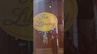 The Library on Royal Princess Cruise #royalprincesscruise  #cruiselibrary