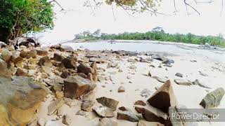preview picture of video 'Pantai pulau tiga Bio - Deniang , Bangka'