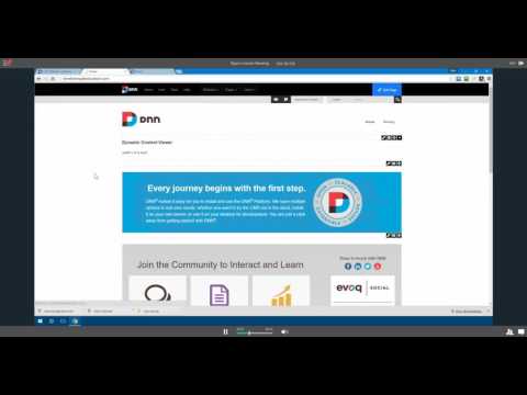 DNN Introduction   2 5   HTML Editor Quickview