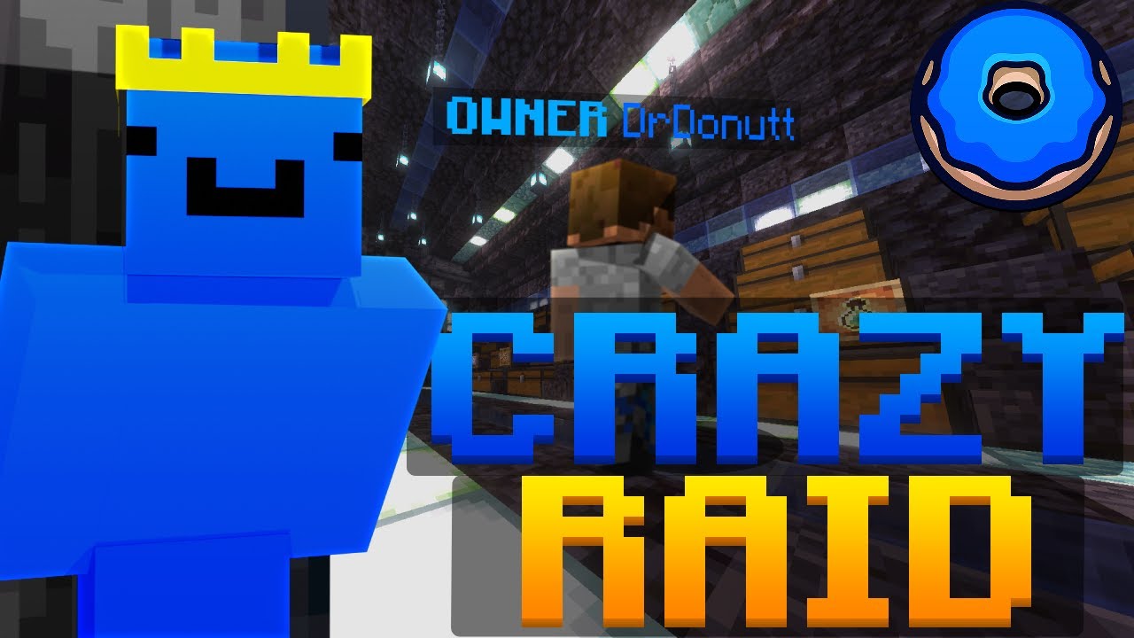 CRAZY 250 SKELETON Spawner Raid on DonutSMP