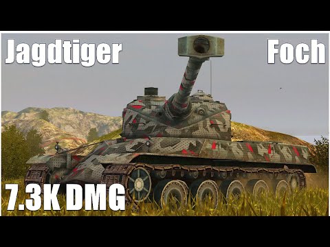 AMX 50 120 , Foch & Jagdtiger ● WoT Blitz