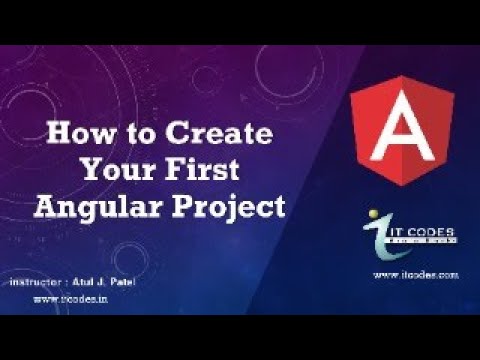 How to Create First Angular Project | How to Create Angular Project ...