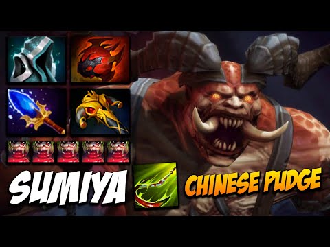 SumiYa Pudge - Chinese Butcher - Dota 2 Pro Gameplay [Watch & Learn]