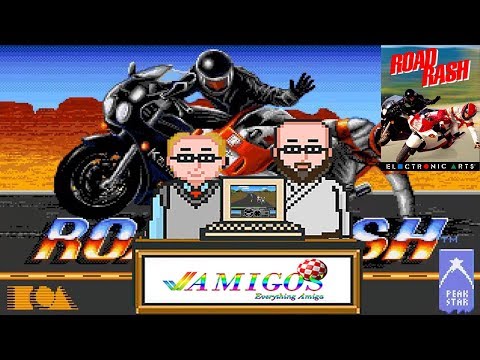 Road Rash Review | Amigos: Everything Amiga Podcast Episode 114 | Commodore Amiga