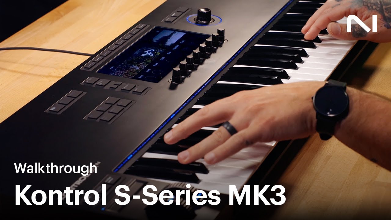 Kontrol S61 MK3 - smart MIDI keyboard controller – Native Instruments