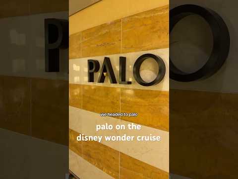 Thumbnail for Palo Restaurant on the Disney Wonder Cruise