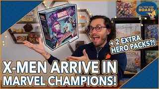 X-MEN ARE HERE | Marvel Champions | Mutant Genesis Preview + Cyclops & Phoenix Arriving Too!