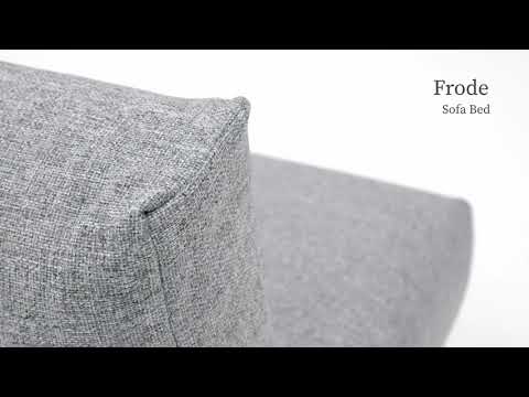 Frode Dark Wood Full Size Sofa Bed by Innovation Living