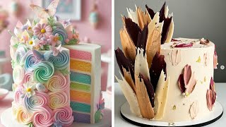 Outstanding Cake Decorating Technique Like A Pro | Easy Cake Decorating Tutorials Compilation