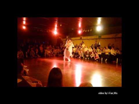  Andrea Misse  and  Javier Rodriguez  are  dancing  to  the  tango  "  Danza Maligna  "
