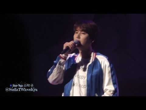 [Fancam] 170520 Kyuhyun Fanmeeting - The Day We Felt the Distance (멀어지던 날)