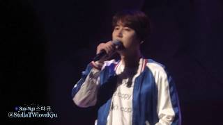 [Fancam] 170520 Kyuhyun Fanmeeting - The Day We Felt the Distance (멀어지던 날)