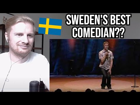 Reaction To Swedish Comedian Johan Glans
