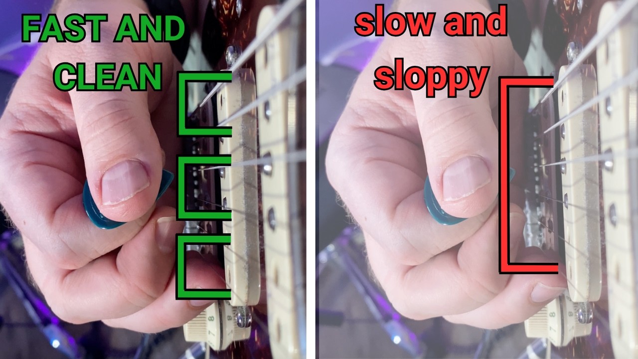 Top 3 WORST Alternate Picking Mistakes (and 3 exercises to fix them)