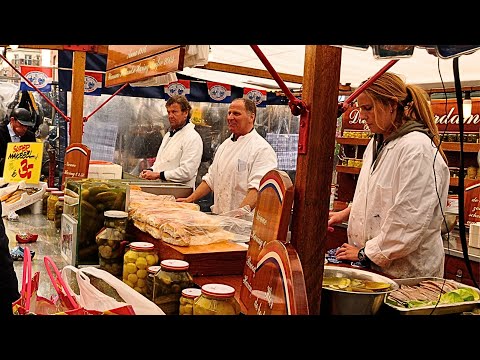 Amsterdam Street Food Tour 2024 | Street Food Compilation