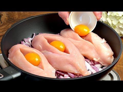 Ein Koch aus einem Restaurant hat diesen Trick gelehrt! Das leckerste Hähnchenfilet-Rezept!