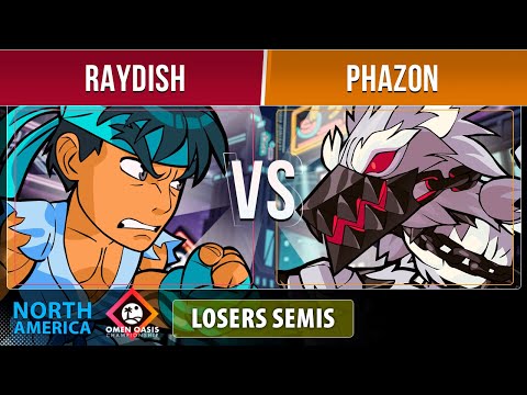 Raydish VS Phazon - Losers Semis - NA - Brawlhalla Omen Oasis Championship 2022