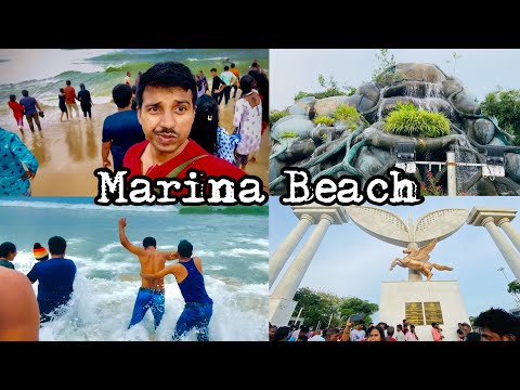 Chennai Marina Beach | 2nd Longest Beach in The World 🌎