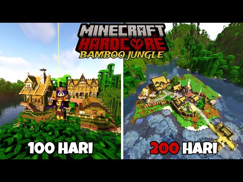 DUNBO CRAFT - 200 Hari di Minecraft Hardcore Bamboo Jungle Only