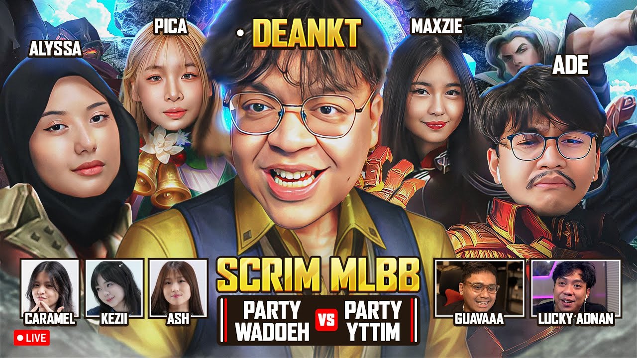 MALAM INI KITA PARTY YTTIM SCRIM VS PARTY WADOEH