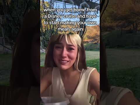 Thumbnail for Don't even get me started on having to do the dishes. #disneycruise #disney #disneyadult