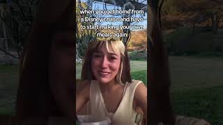 Don't even get me started on having to do the dishes. #disneycruise #disney #disneyadult