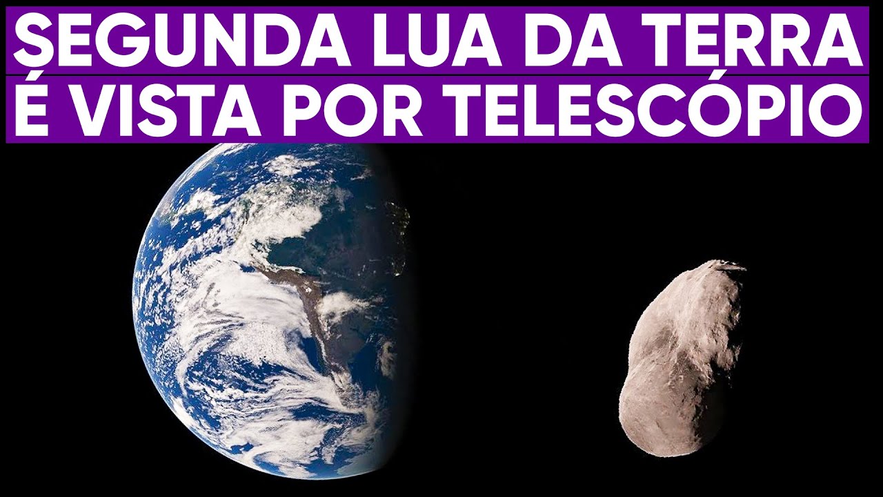 Telescópio revela a segunda lua da Terra