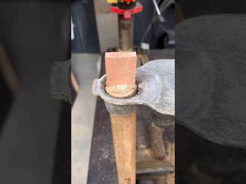 Cabo de enxada nunca mais vai Rachar. Técnica dos Gregos #diy #tools #dicas #facavocemesmo
