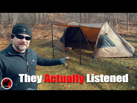 OneTigris Took Some Constructive Criticism and Now... - OneTigris Raven Nest Tunnel Hot Tent