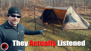 OneTigris Took Some Constructive Criticism and Now... - OneTigris Raven Nest Tunnel Hot Tent
