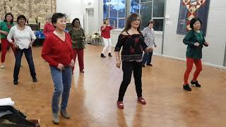Winter Wonderland line dance