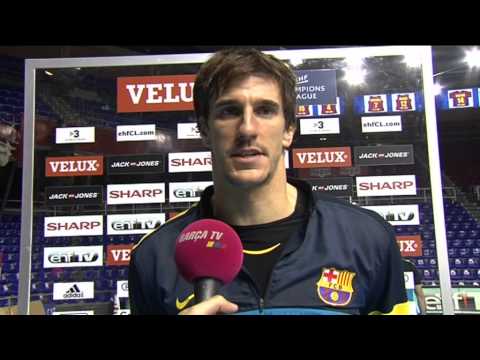FC Barcelona Intersport post-match interview with Viran Morros