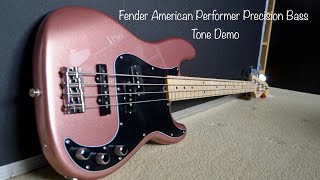 Video thumbnail for Are Yosemite Pickups Fender's Gnarliest? | Fender American Performer Precision Bass | Tone Demo | by Tyler Spicer