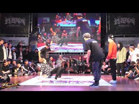 Klash & Can vs Skim & Wing // .BBoy World // 2on2 SEMI-FINAL | BOMB JAM VOL.7