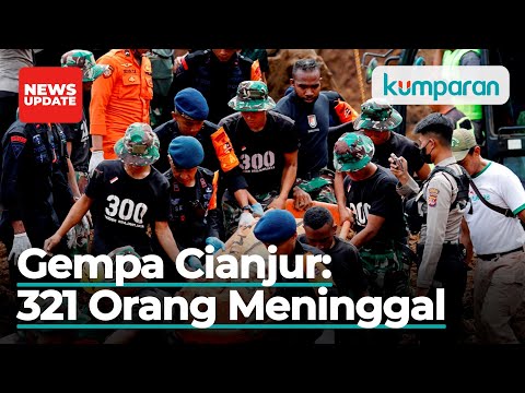 Korban Meninggal Dunia Akibat Gempa Cianjur Bertambah Jadi 321 Orang