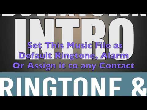 Downtown Intro Ringtone Video