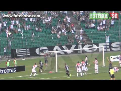 Lances em HD de Figueirense 5 x 0 Marcílio Dias
