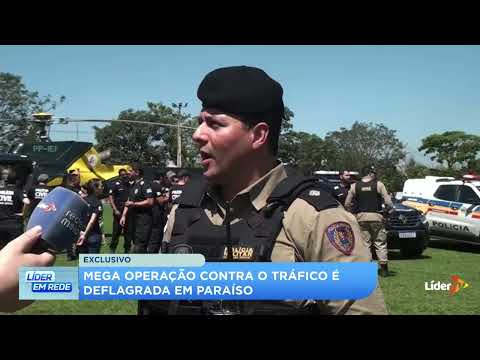 MEGA OPERAÇÃO POLICIAL desmonta rede do tráfico em São Sebastião do Paraíso