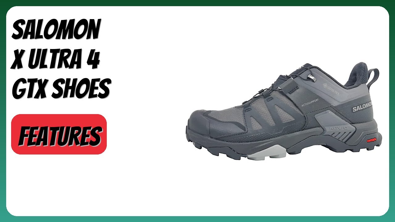REVIEW (2026): Salomon X Ultra 4 GTX Shoes. Features