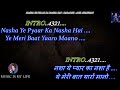 Nasha Ye Pyar Ka Nasha Hai Renewed Karaoke With Scrolling Lyrics Eng हिंदी