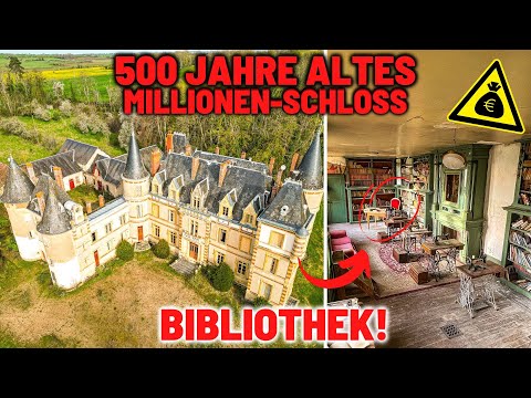 LOSTPLACE // Abandoned FAIRYTALE CASTLE found! 🇫🇷🏰 MILLION EUROS ARE GOING DOWN 💸😱